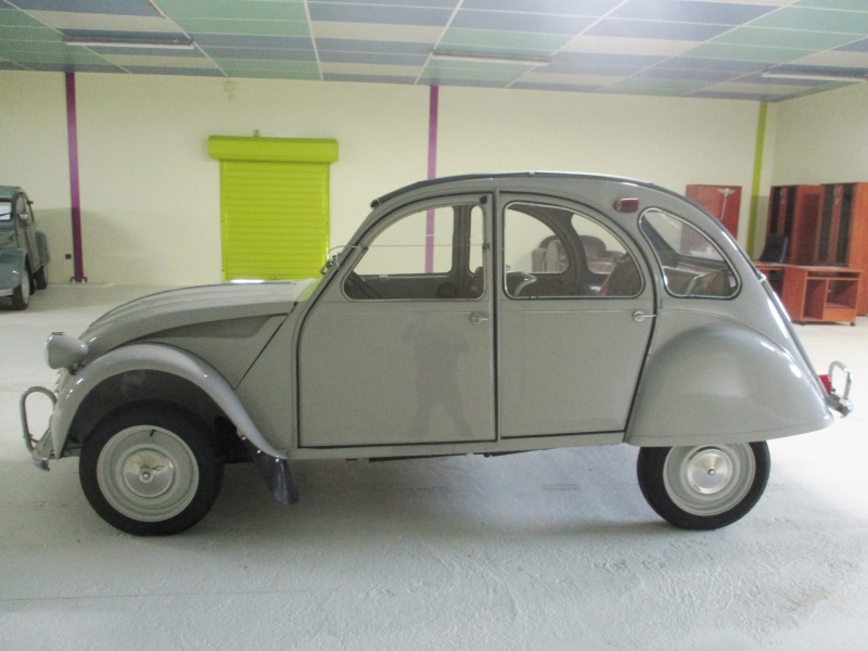 Citroën 2 cv Export Luxe AZAM 1967 grise - type AZAM